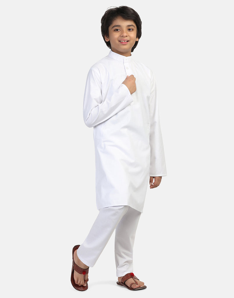 Boys white kurta outlet pajama